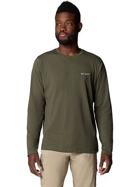 Columbia Olive Green Long Sleeve Tee